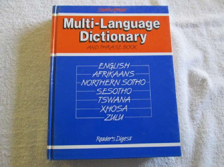 South African Multi-Language Dictionary and Phrase Book - Reader's Digest
