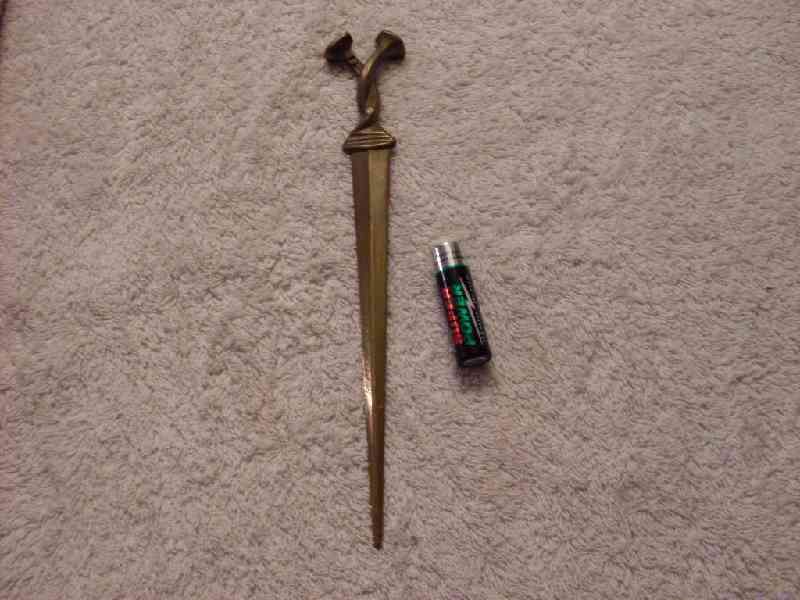 Brass Letter Knife