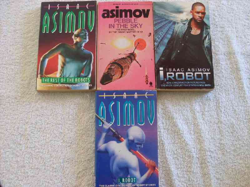Four Isaac Asimov books