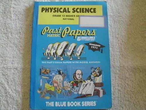Physical Science Grade 12 Established 1971