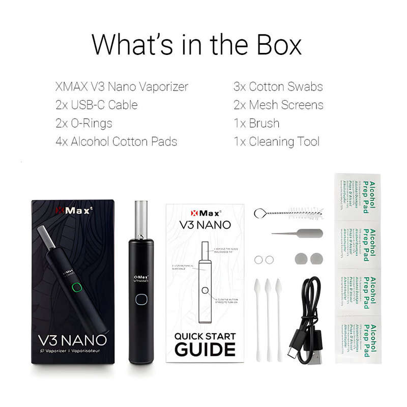 XMax V3 Nano Dry Herb Vaporizer