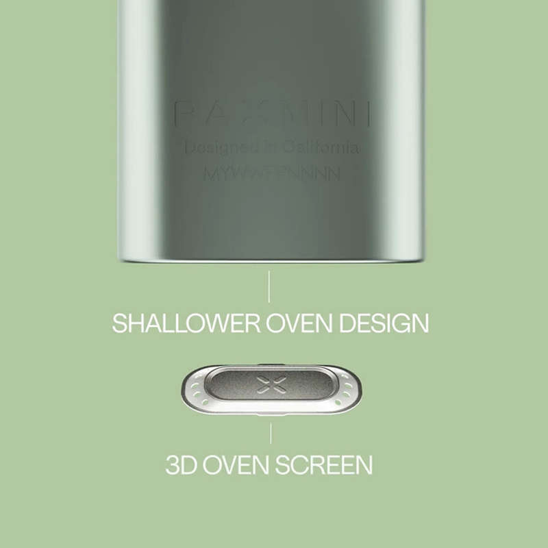 PAX Mini Dry Herb Vaporizer (Silver)