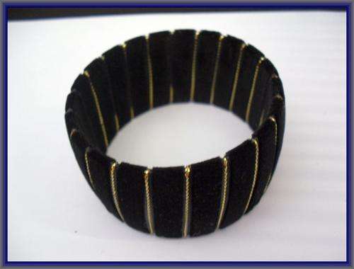 CRAZZEEE R1 AUCTION - summer wide band velvet bracelet 60mm