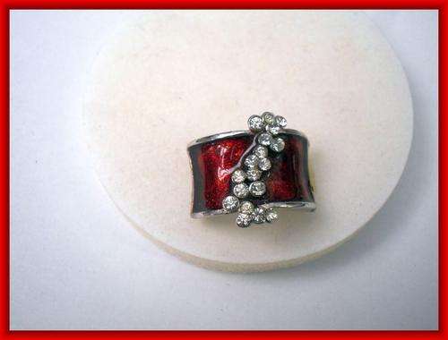 CRAZZEEE R1 AUCTION - DIAMANTE ADJUSTABLE RING