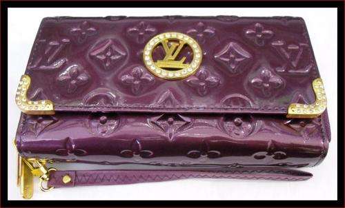 FREE SHIPPING     LOUIS VVUITTON DOUBLE ZIPPER WALLET SIZE;10X18CM