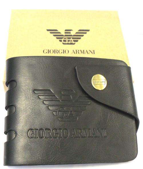 ARMANI MENS WALLET - 12cm X 9.5cm - COMES IN BOX SO PERFECT FOR GIFTS AS WELL