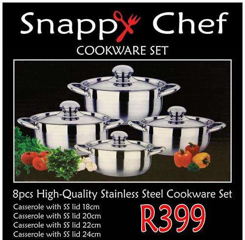 SNAPPY CHEF - POTS SET (Cookware)