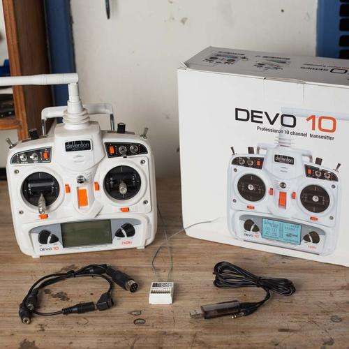 Walkera Devo 10 Radio Controlled Transmitter & 10CH Reciever + Simulator