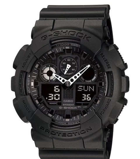 G-shock casio GA-100 BLACK Watch