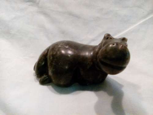 I HAVE A STUNNING LITTLE SOAP STONE HIPPO - REAL NICE PIECE!!