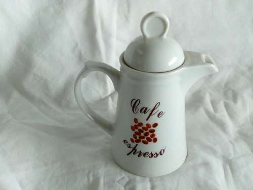 THIS IS AN EXQUISITE "CAFE ESPRESSO" POT