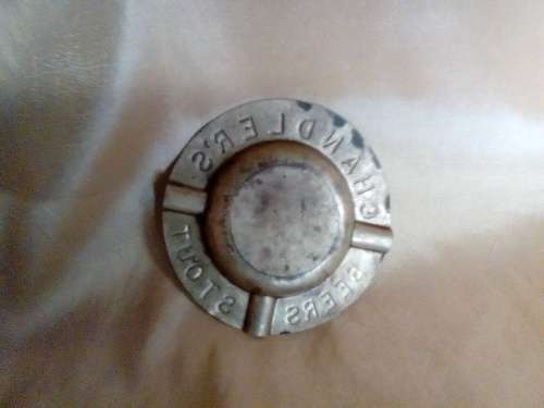 I HAVE A STUNNING "CHANDLER'S BEERS STOUT" ASH TRAY! ONE OF A KIND PIECE!!!