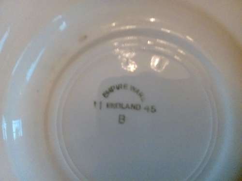 LOOK AT THIS STUNNING 'EMPIRE WARE - ENGLAND' CAKE PLATE - BEAUTIFUL PIECE - NO CHIPS OR CRACKS!!!