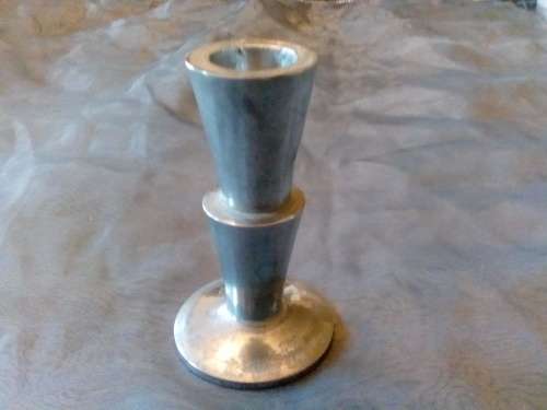 THIS IS SUCH A BEAUTIFUL LITTLE STEEL CANDLE HOLDER - STUNNING PIECE!!!!