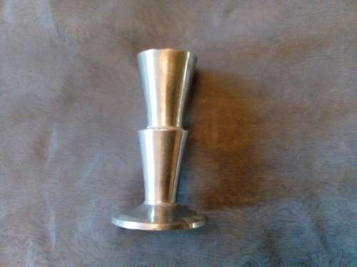 THIS IS SUCH A BEAUTIFUL LITTLE STEEL CANDLE HOLDER - STUNNING PIECE!!!!