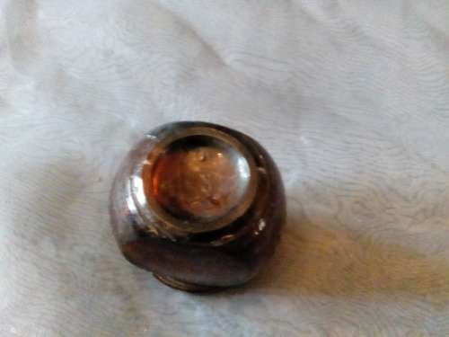 WOW LOOK AT THIS STUNNING VINTAGE MARMITE JAR,ONE SMALL CHIP - GREAT PIECE FOR YOUR COLLECTION!!!!