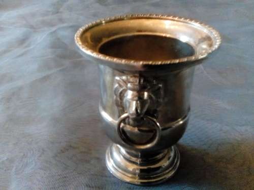 THIS IS A STUNNING SILVER PLATED? TOOTH PICK HOLDER - SUCH A NICE PIECE!!!!