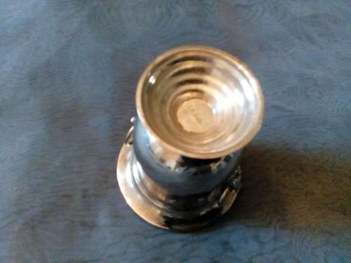 THIS IS A STUNNING SILVER PLATED? TOOTH PICK HOLDER - SUCH A NICE PIECE!!!!