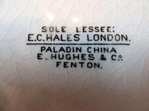 WOW!!THIS AN EXQUISITE E.C.HALES LONDON PALADIN CHINA PIECE-SO BEAUTIFUL!!!!