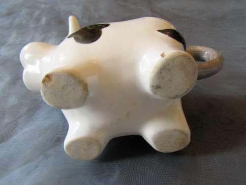THIS IS A MUST HAVE CUTEST LITTLE COW SHAPED MILK JUG - EXQUISITE PIECE!!!!