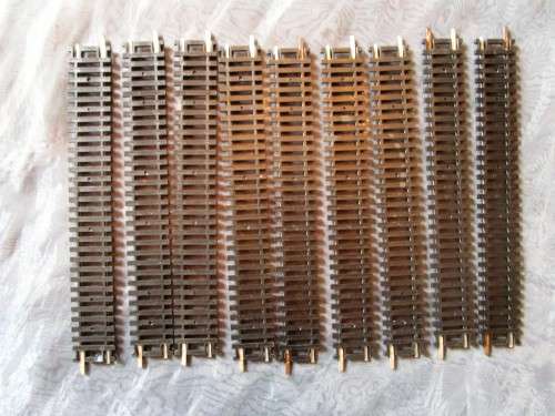 I HAVE A JOB LOT OF 9 x ''LIMA HO'' SCALE STRAIGHT TRACKS - SUCH COLLECTABLE PIECES!!!!