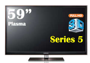 Samsung 59" Full HD 3D Plasma TV Series 5