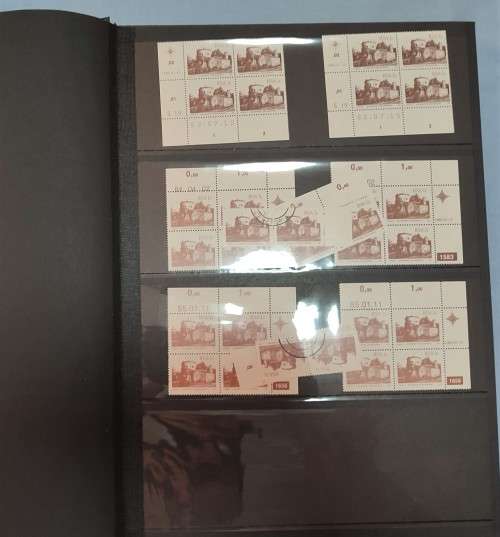 RSA 1982 4th Definitive series Album with most 120 Control Blocks and Coils superb MNH LOW START!!