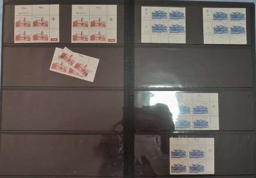 RSA 1982 4th Definitive series Album with most 120 Control Blocks and Coils superb MNH LOW START!!