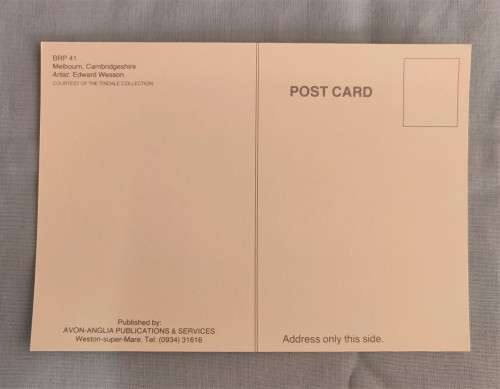 GB -Travel by Train - CAMBRIDGESHIRE - Postcard