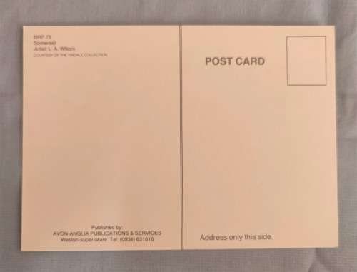 GB -Travel by Train - SOMERSET - Postcard