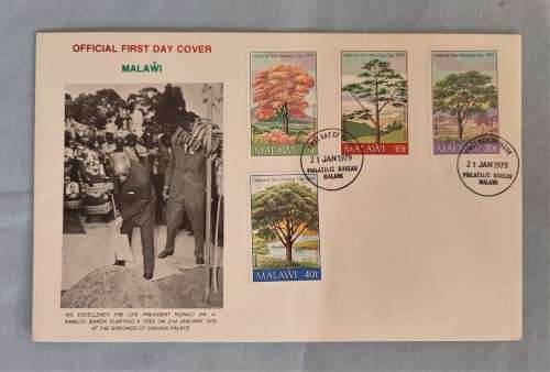 1979 - Malawi - National Tree Planting Day - Uncommon FDC