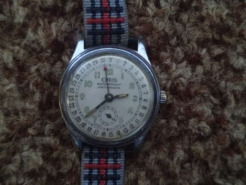 Uncommon Vintage Swiss Oris Pointer wrist watch