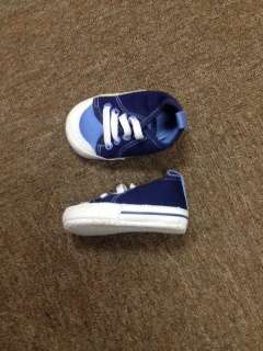 Navy Blue Baby tekkies Size 0