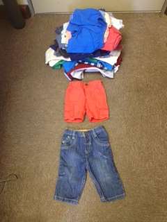 Baby Shorts and Pants (3-6 months) Bundle of 32