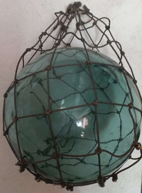 Glass Buoy - Vintage - Green