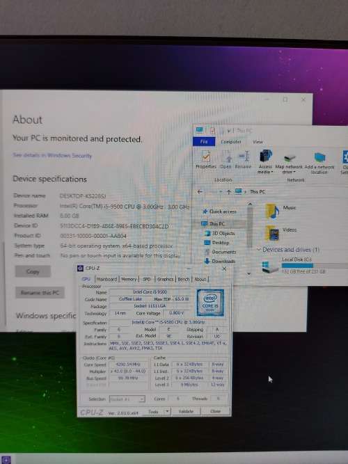 i5 9th gen Gaming pc