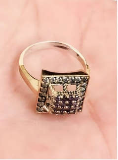 Authentic Turkish Amethyst Ring