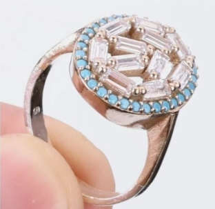 Authentic Turkish Topaz Ring