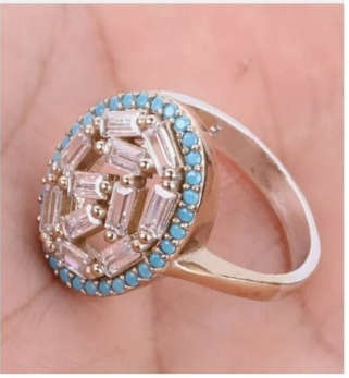 Authentic Turkish Topaz Ring