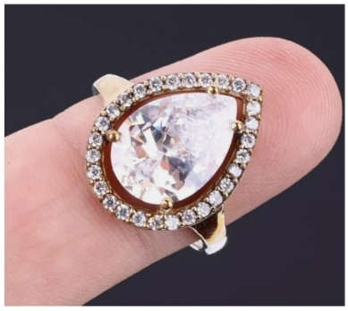 Authentic Turkish Topaz Ring