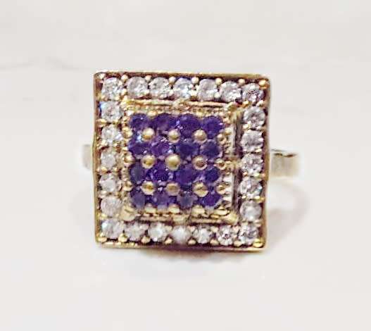 Authentic Turkish Amethyst Ring