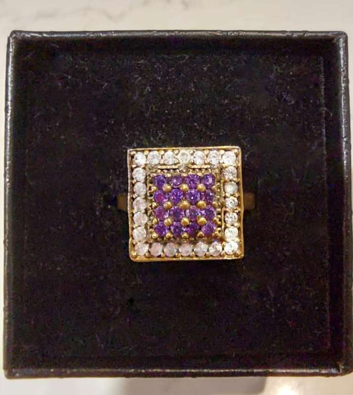 Authentic Turkish Amethyst Ring