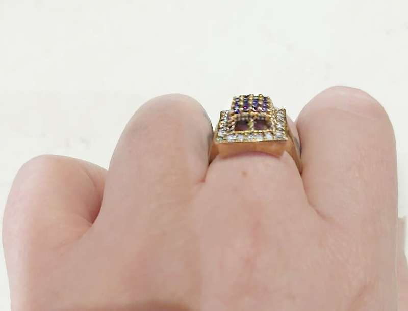 Authentic Turkish Amethyst Ring
