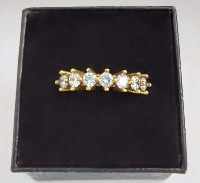 Authentic Turkish Topaz Ring