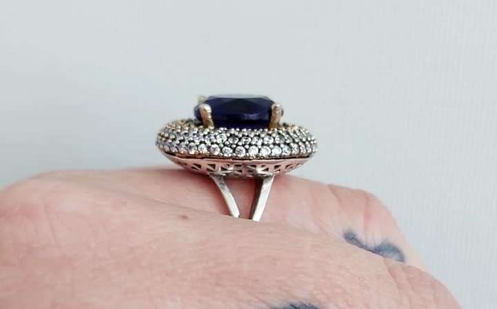 Authentic Turkish Sapphire Ring
