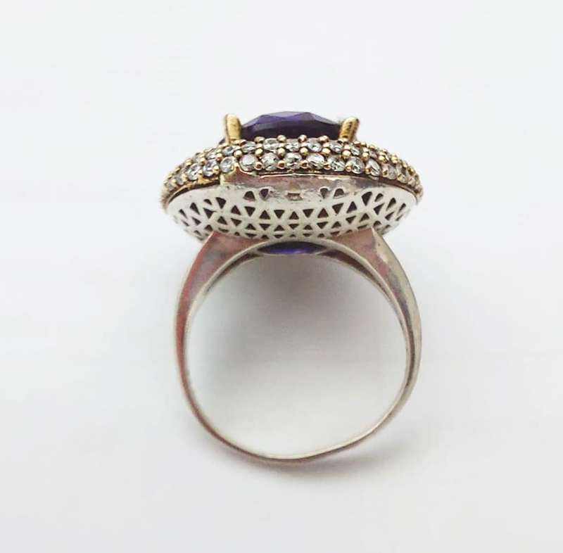 Authentic Turkish Sapphire Ring