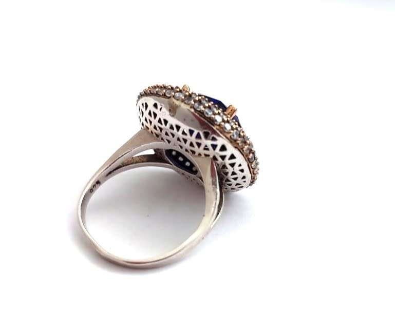 Authentic Turkish Sapphire Ring