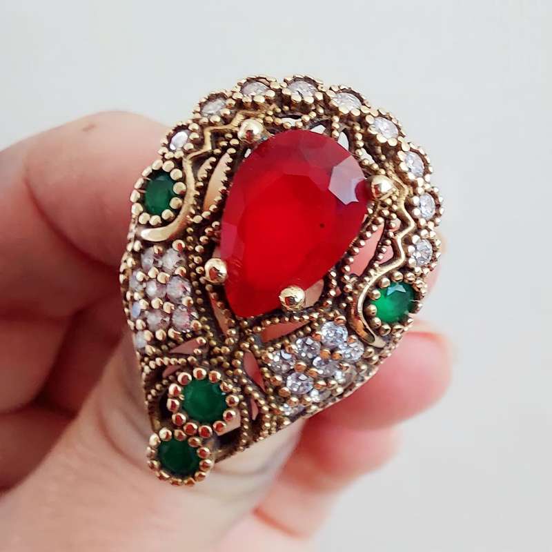 Authentic Turkish Ring Ottoman Style