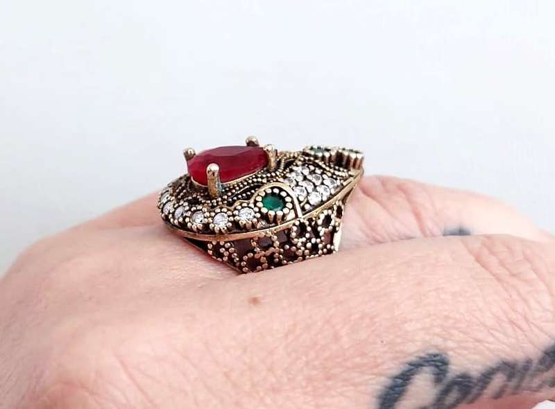 Authentic Turkish Ring Ottoman Style