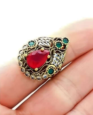 Authentic Turkish Ring Ottoman Style